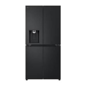 REFRIGERATEUR LG SIDE BY SIDE 4PORTES + DIST D'EAU + GLACON NOIR GCL22FFQPB